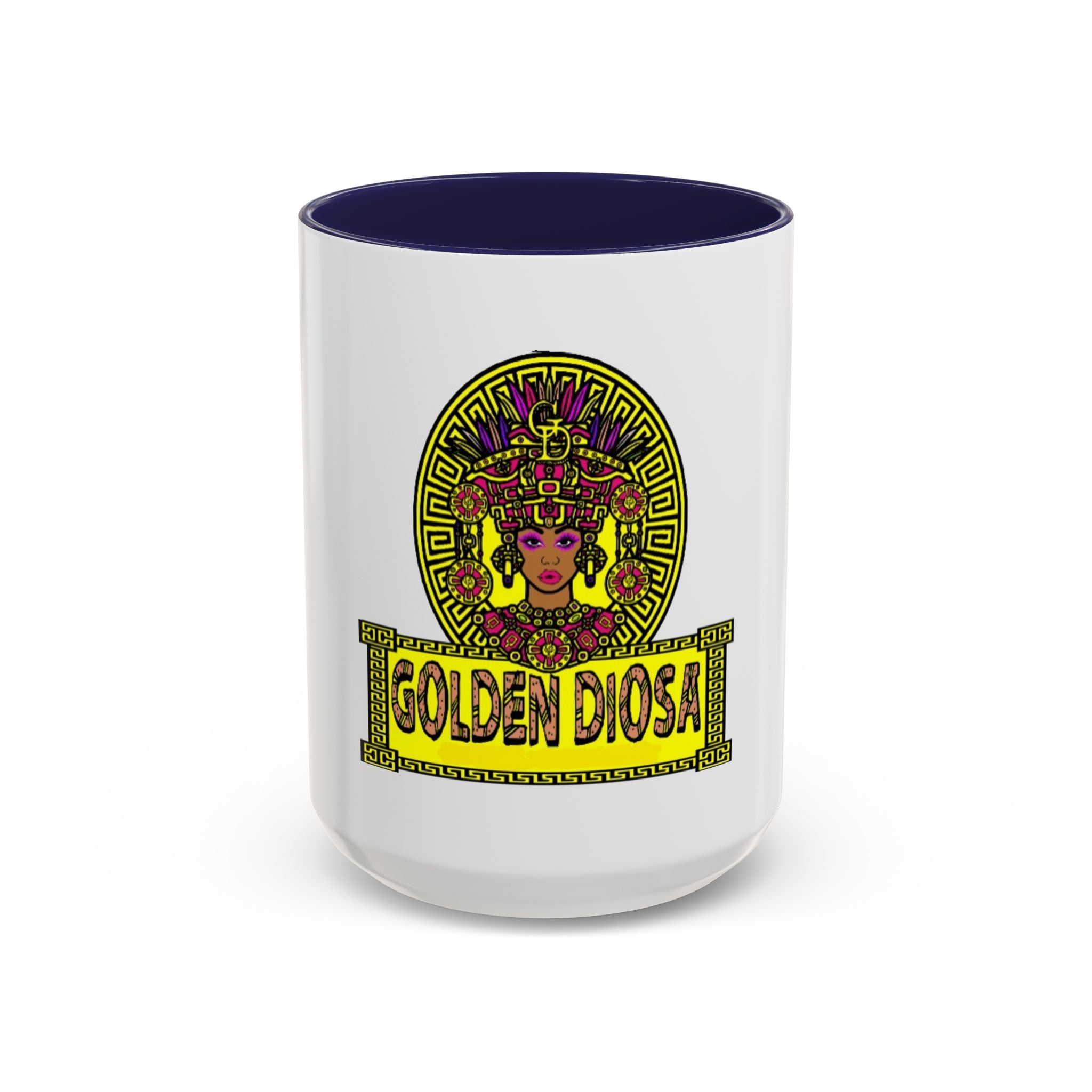Golden Diosa Ceramic Mug