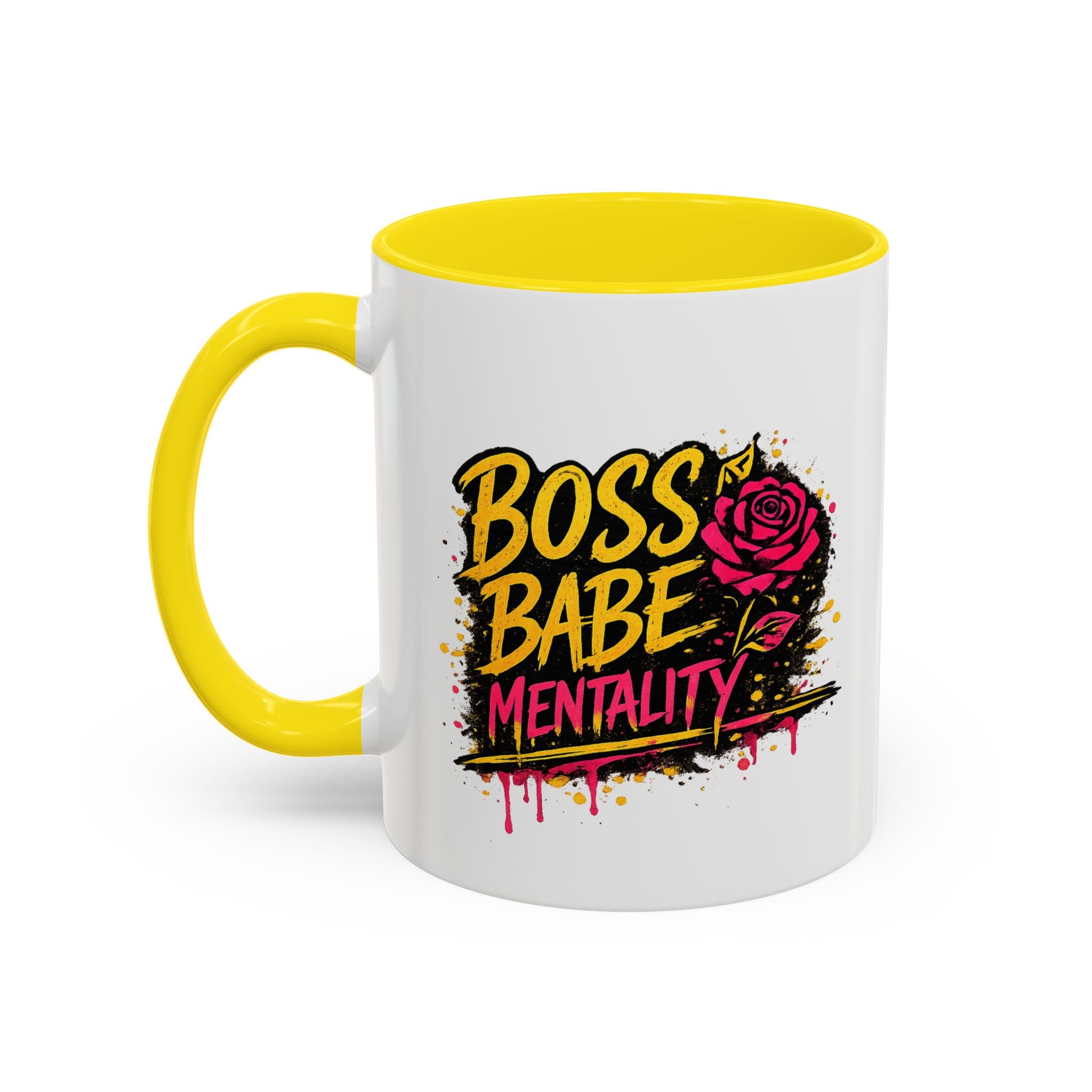 Golden Diosa Boss Babe Mug –  Ceramic Tea Cup (11/15 oz)