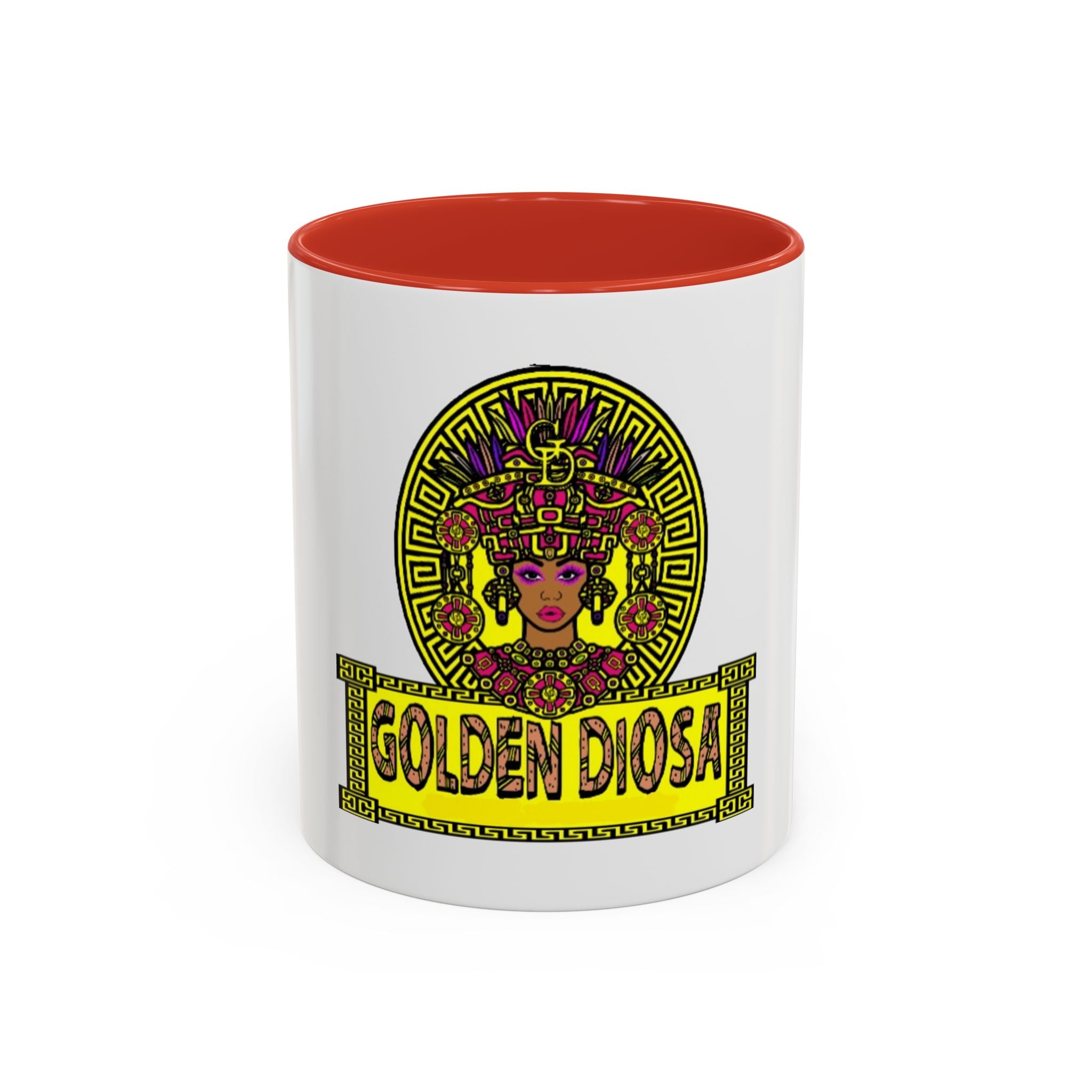 Golden Diosa Ceramic Mug