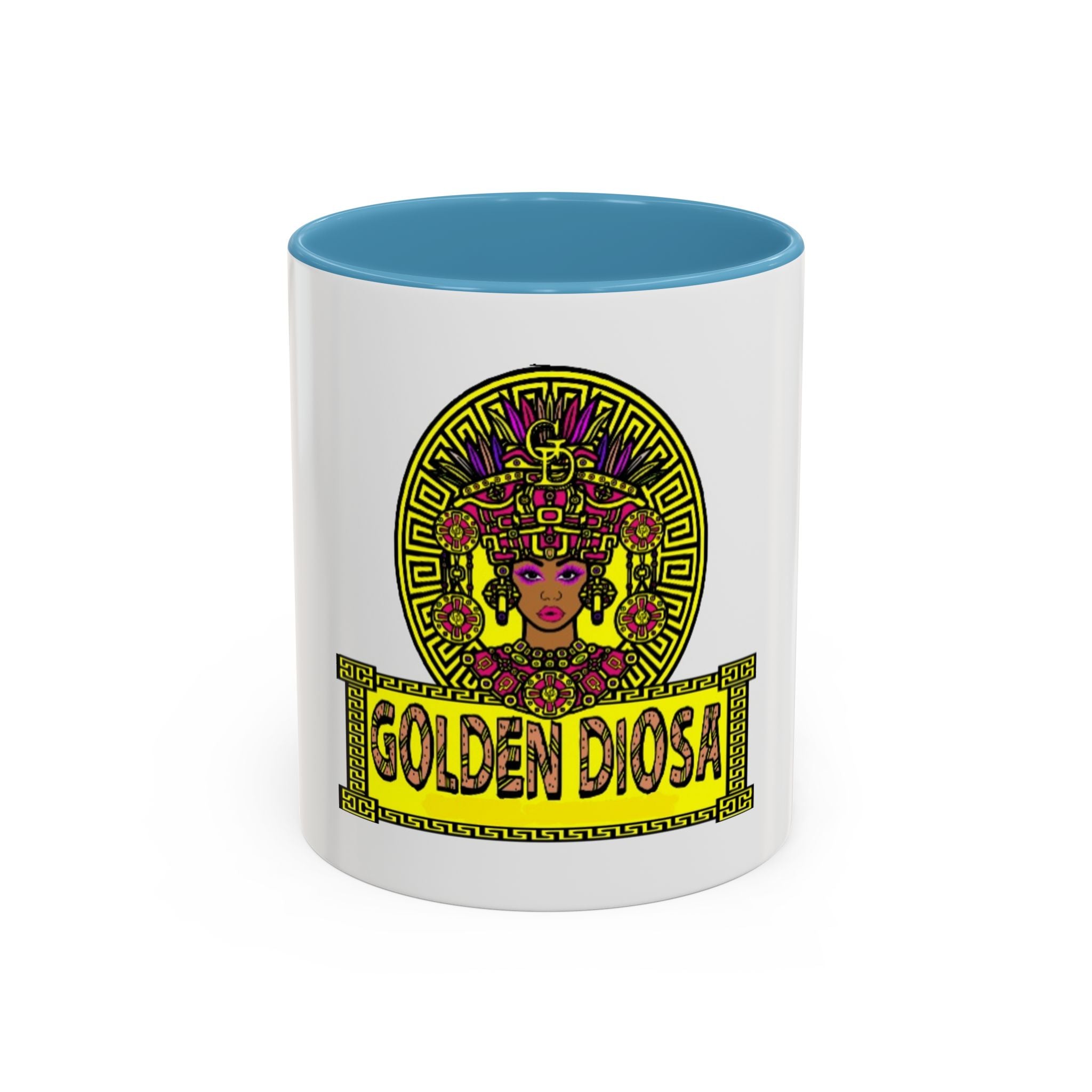 Golden Diosa Ceramic Mug