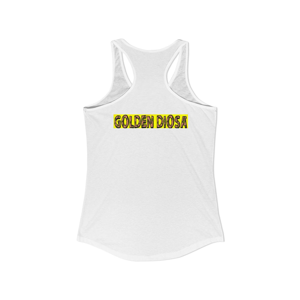 Golden Diosa Racerback Tank