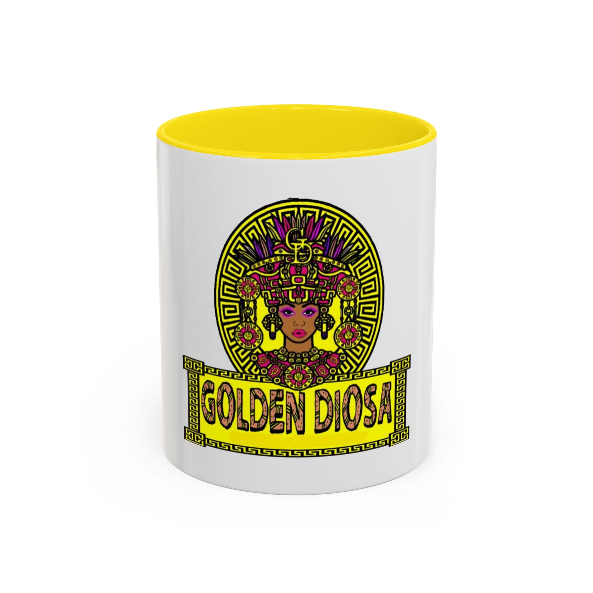 Golden Diosa Ceramic Mug