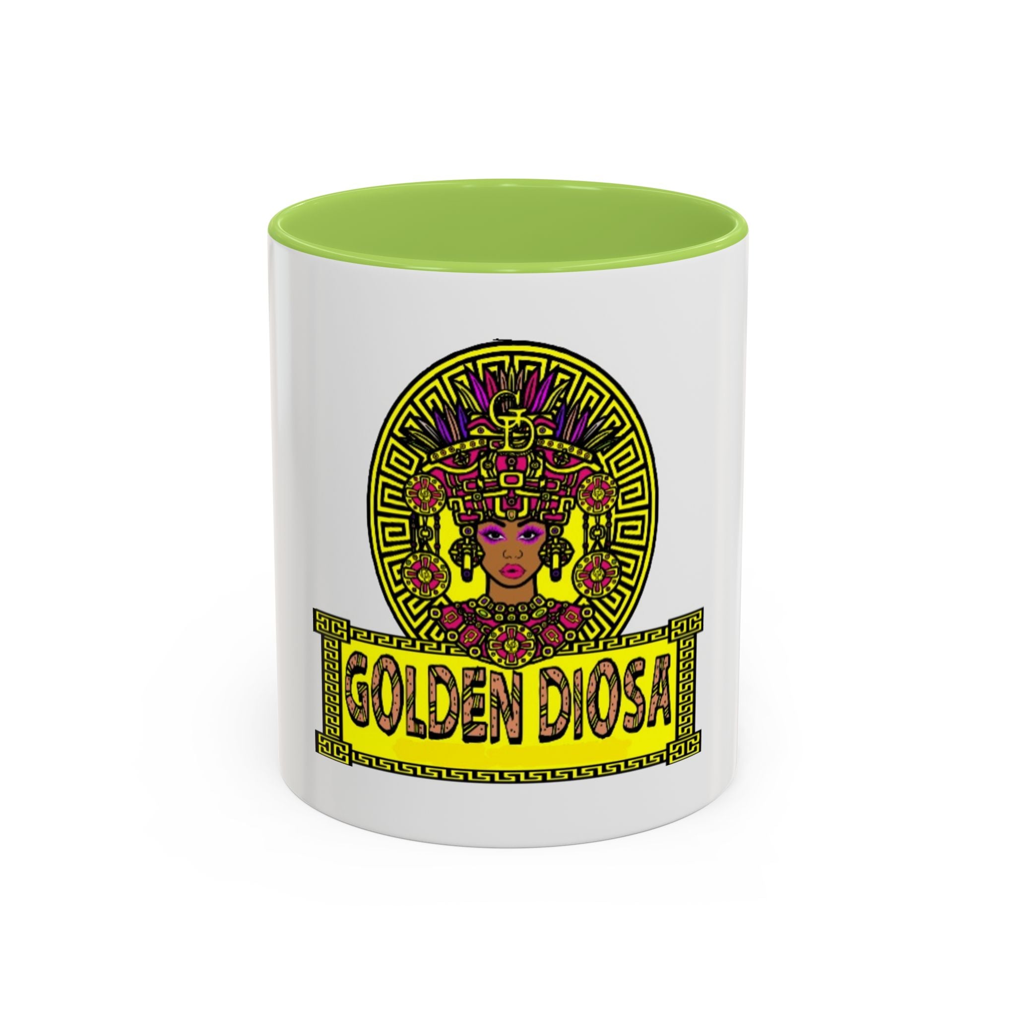 Golden Diosa Ceramic Mug