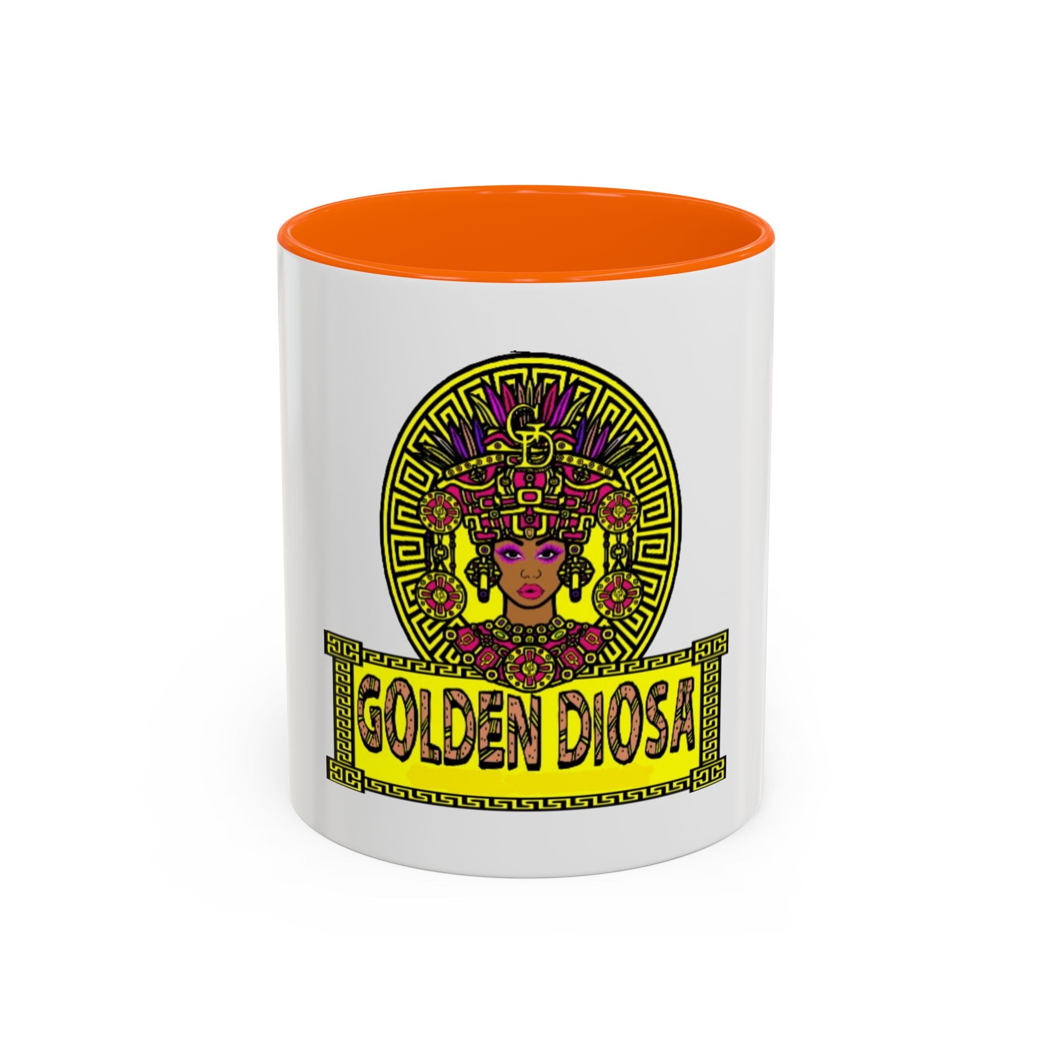 Golden Diosa Ceramic Mug