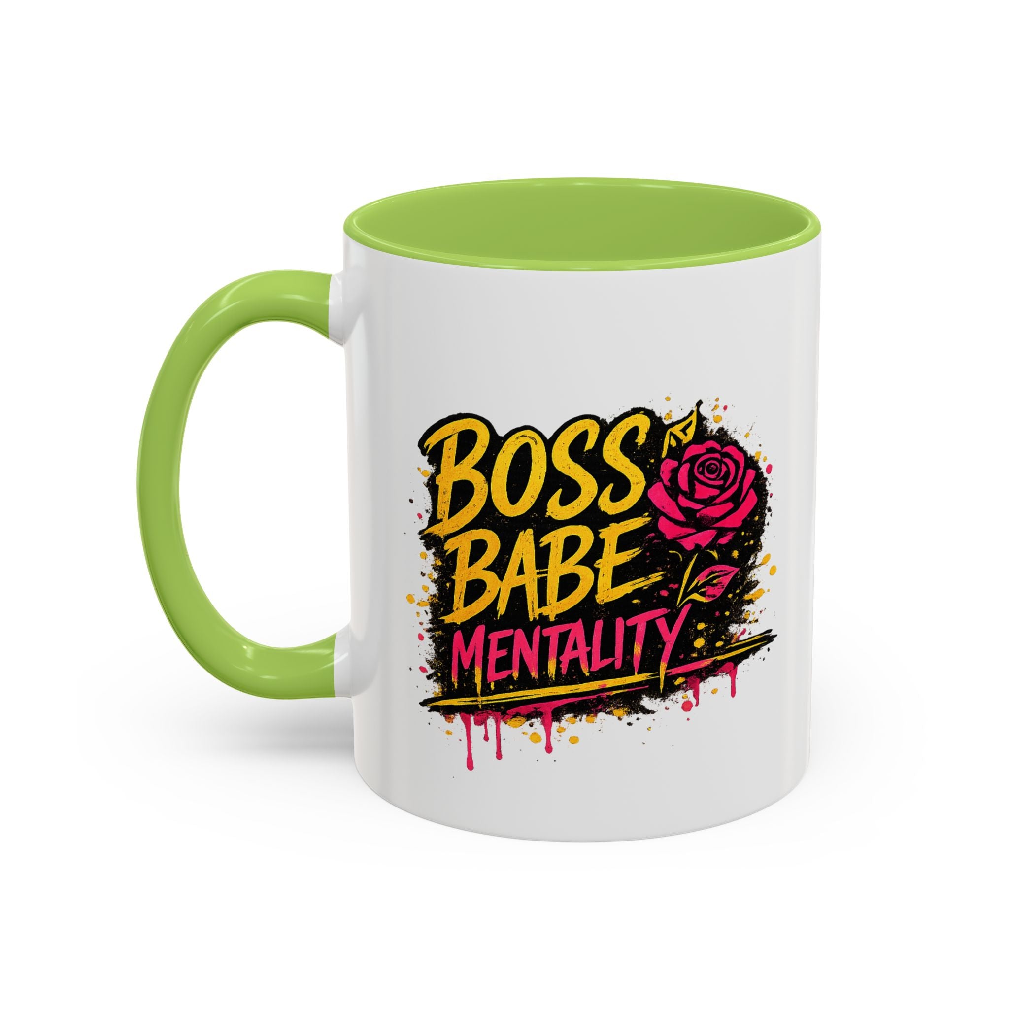 Golden Diosa Boss Babe Mug –  Ceramic Tea Cup (11/15 oz)