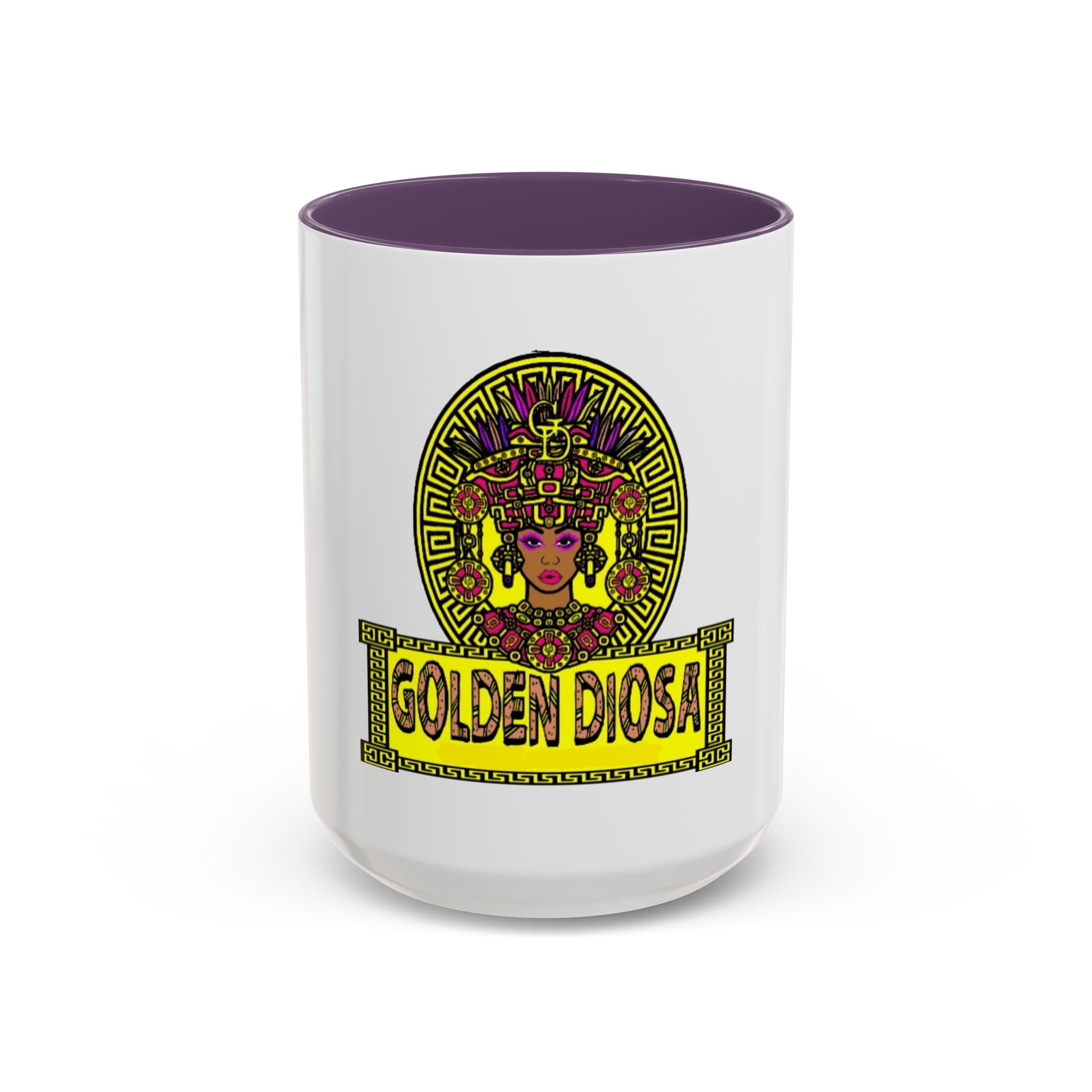 Golden Diosa Ceramic Mug