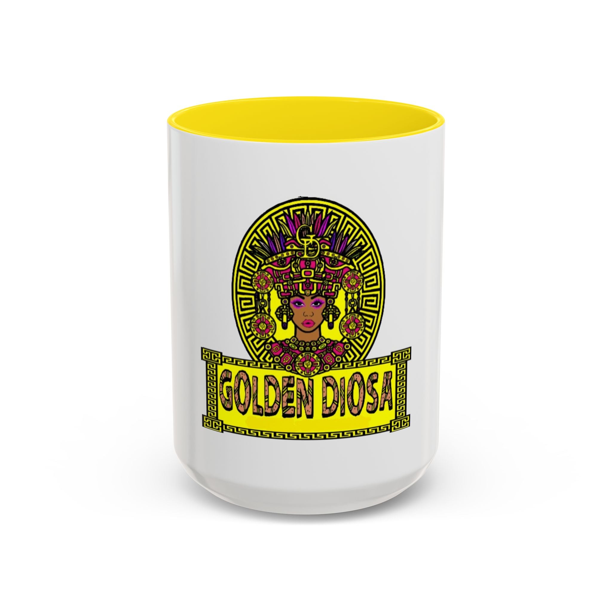 Golden Diosa Ceramic Mug