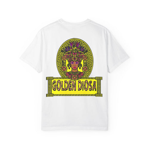 Golden Diosa - God given Power -Dyed T-shirt