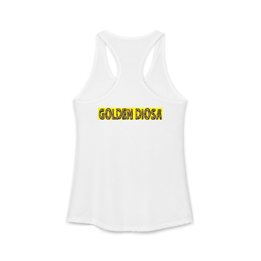 Golden Diosa Racerback Tank